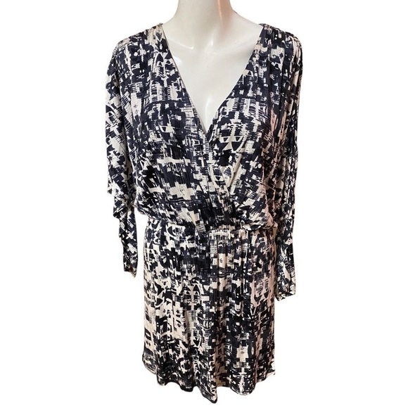 PARKER Catalina Draped Mini Dress In Gazette Size S - Picture 2 of 13